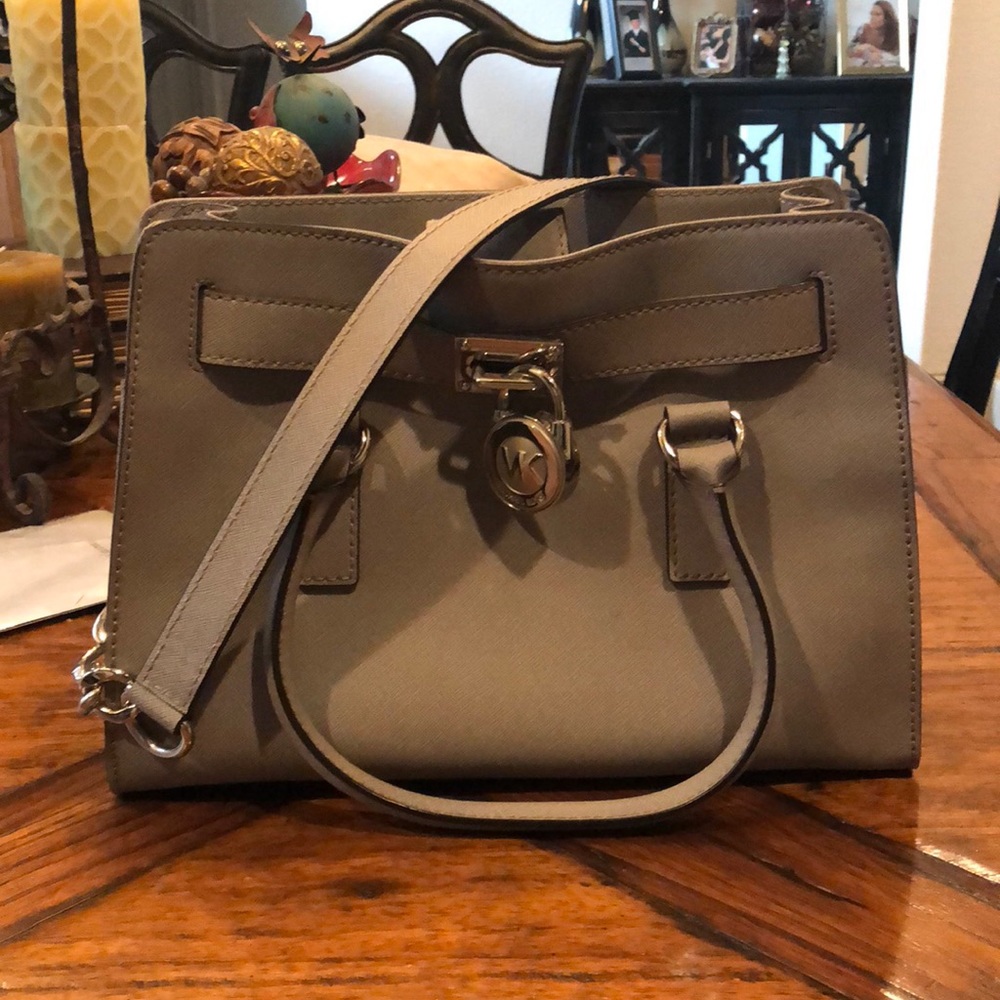 Michael Kors Grey Hamilton purse